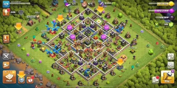 COC183 Maxed TH12 Mid-Level Army with High Heroes 